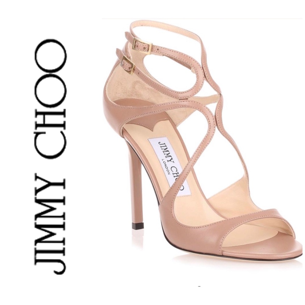 Jimmy Choo Lang sandals in size 7 Ballet Pink